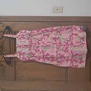 Retro Lilly Pulitzer Dress 90s Elephant print Natasha Dress Size 2